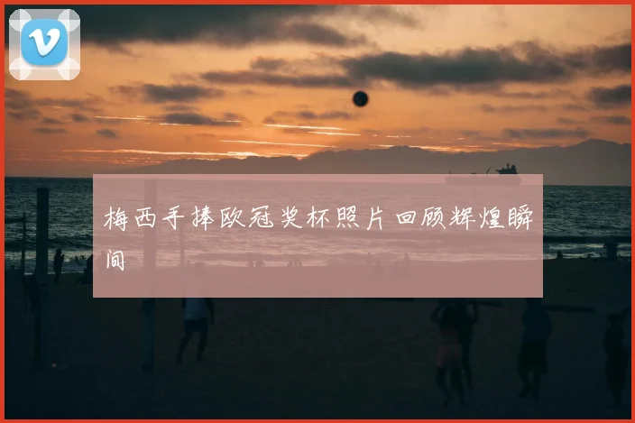 梅西手捧欧冠奖杯照片回顾辉煌瞬间